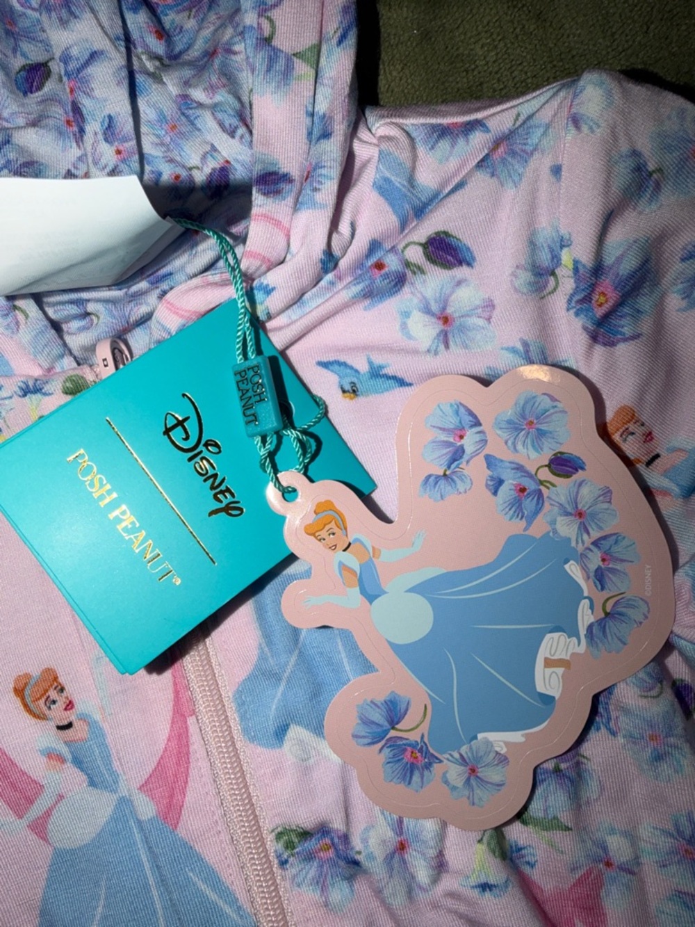 Posh Peanut Disney Princess Cinderella Reversible Jacket NWT - Picture 8 of 9